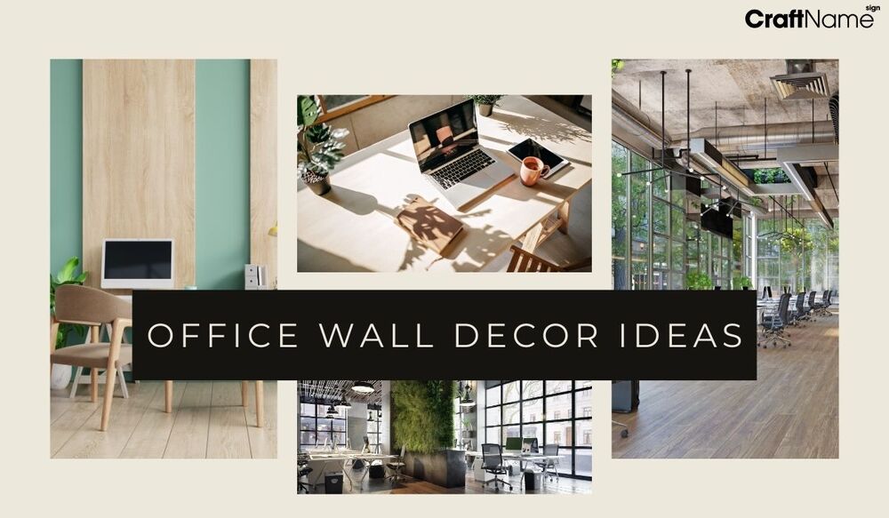 20 Office Wall Decor Ideas for Inspiration Feeling Good Mood