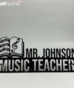 Music Teacher Desk Name Plate